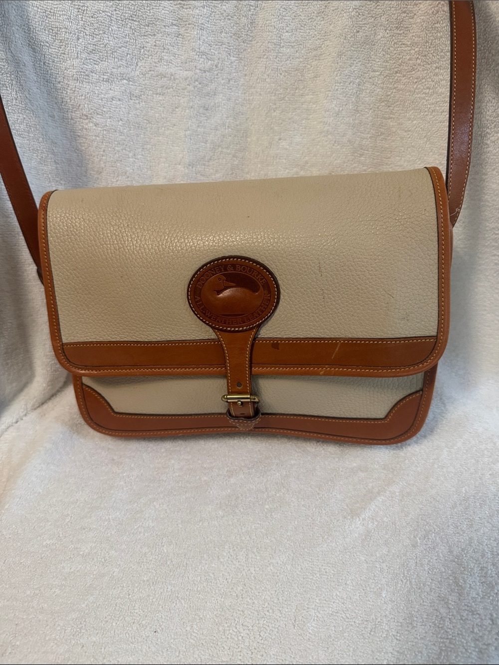 Dooney /Burke Vintage Saddle Handbag